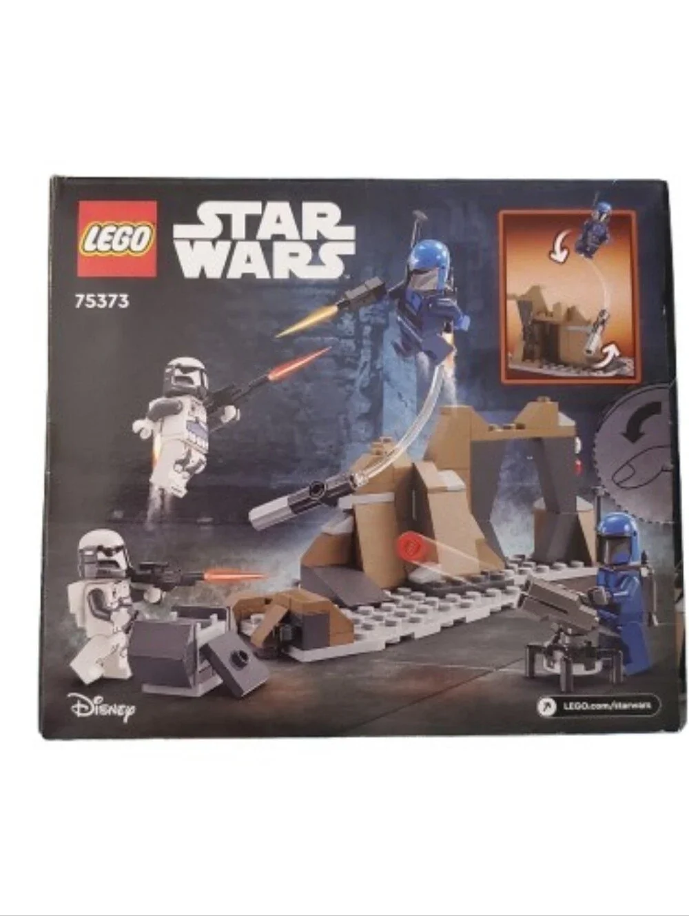 New In Box LEGO Star Wars Ambush on Mandalore Battle Pack 75373